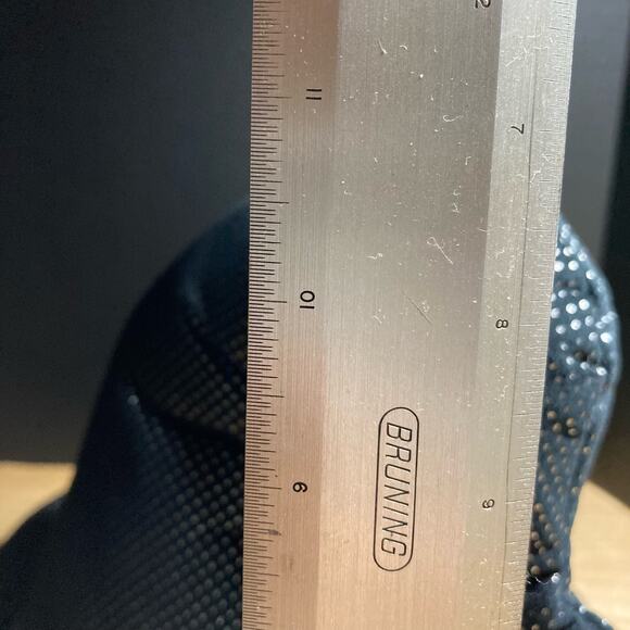 Witch Hat Plush Stuffed Holiday Decor Unbranded Blk Wht Purple. Pre-Owned - Picture 8 of 10